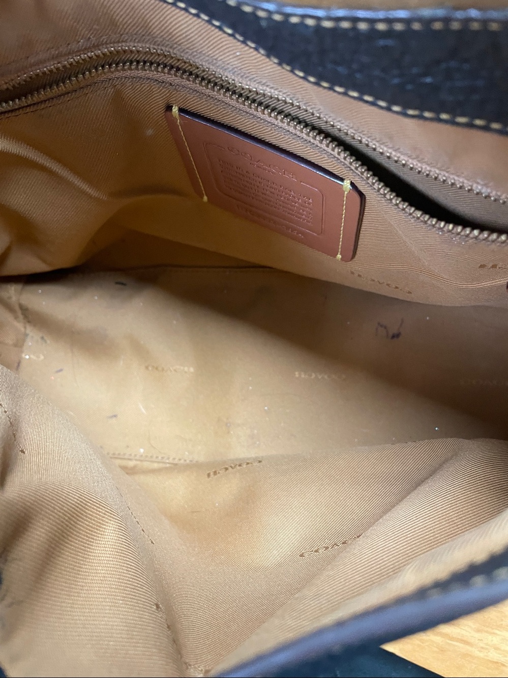 Coach 3954 pebbled leather purse - Picture 8 of 16